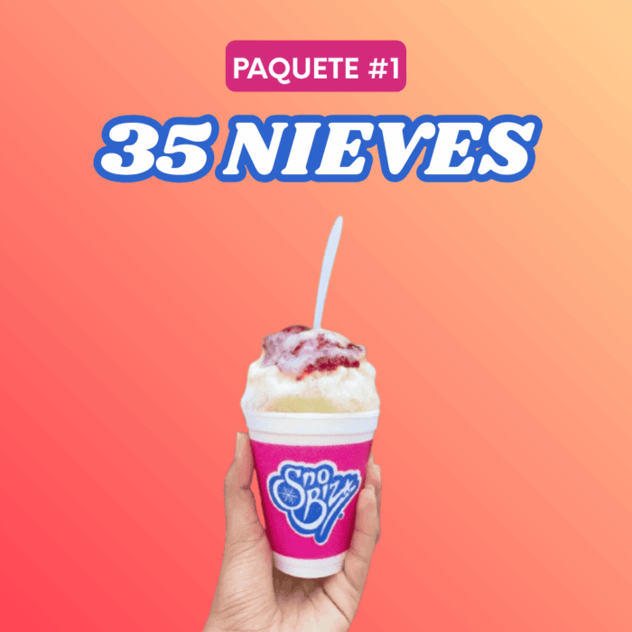 Paquete de cumpleaños #1 - 35 nieves